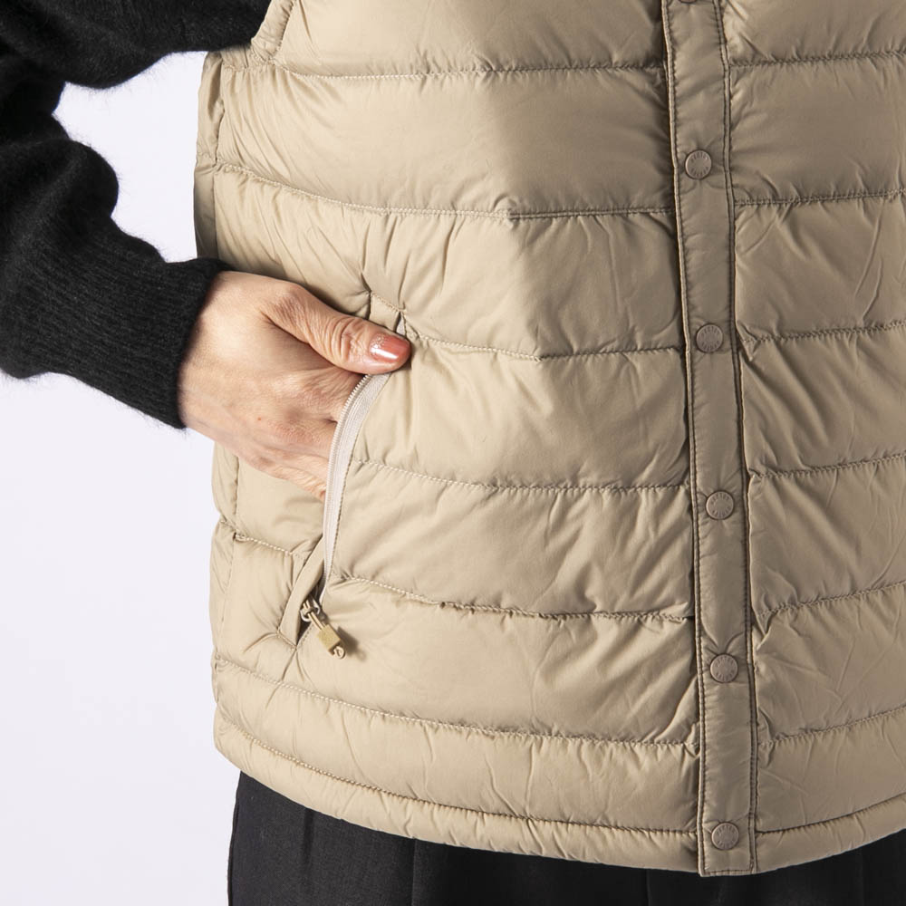 ダントン DANTON レディーストップス CREWNECK INNER DOWN VEST DT-A0002 NNF【FITHOUSE ONLINE SHOP】