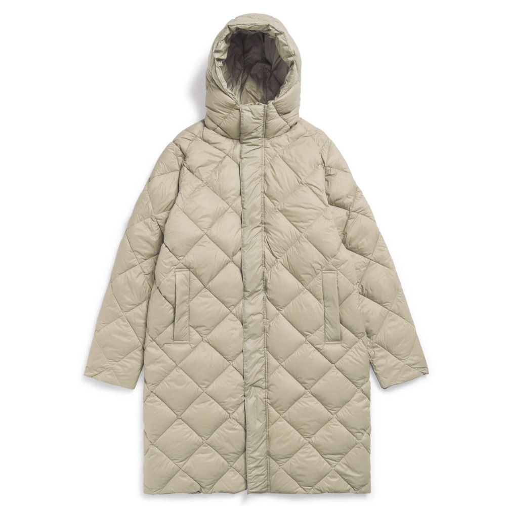 タイオン TAION アウター ユニセックス CITY PACKABLE HOOD LONG DOWN JACKET TAION-106COCI【FITHOUSE ONLINE SHOP】