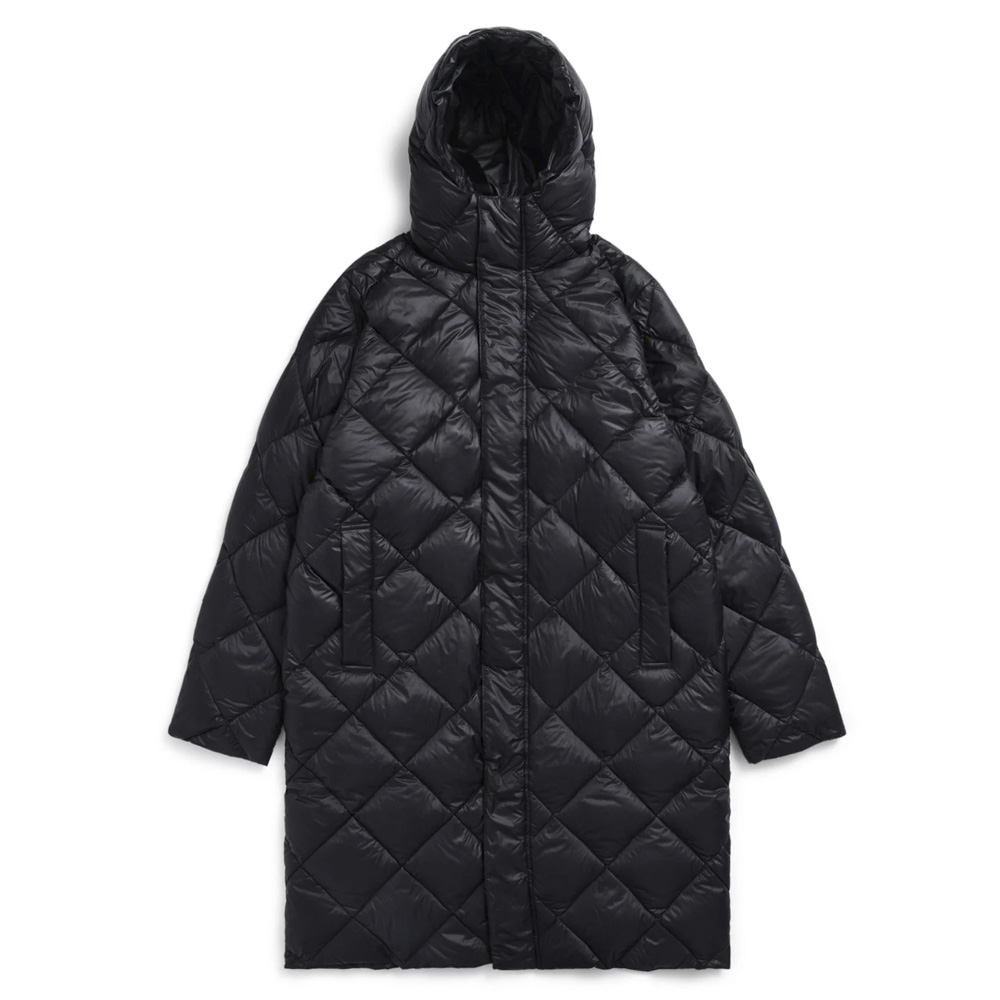 タイオン TAION アウター ユニセックス CITY PACKABLE HOOD LONG DOWN JACKET TAION-106COCI【FITHOUSE ONLINE SHOP】