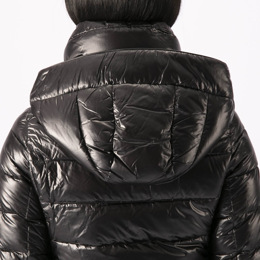 タトラス TATRAS レディースアウター 超光沢素材 ミドル丈 フード付き ダウン BABILA LTAT24A4693-D【FITHOUSE ONLINE SHOP】