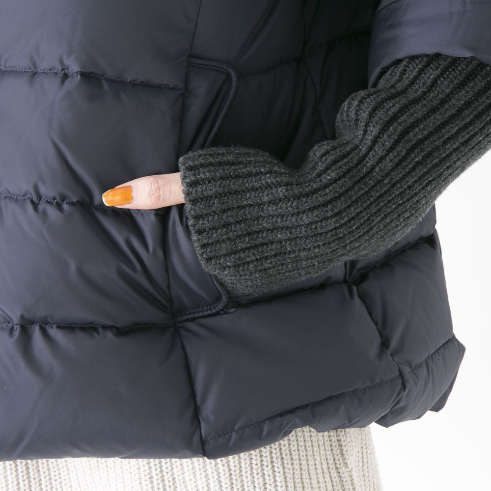 タトラス TATRAS レディースアウター COLMA 袖リブショートダウン 