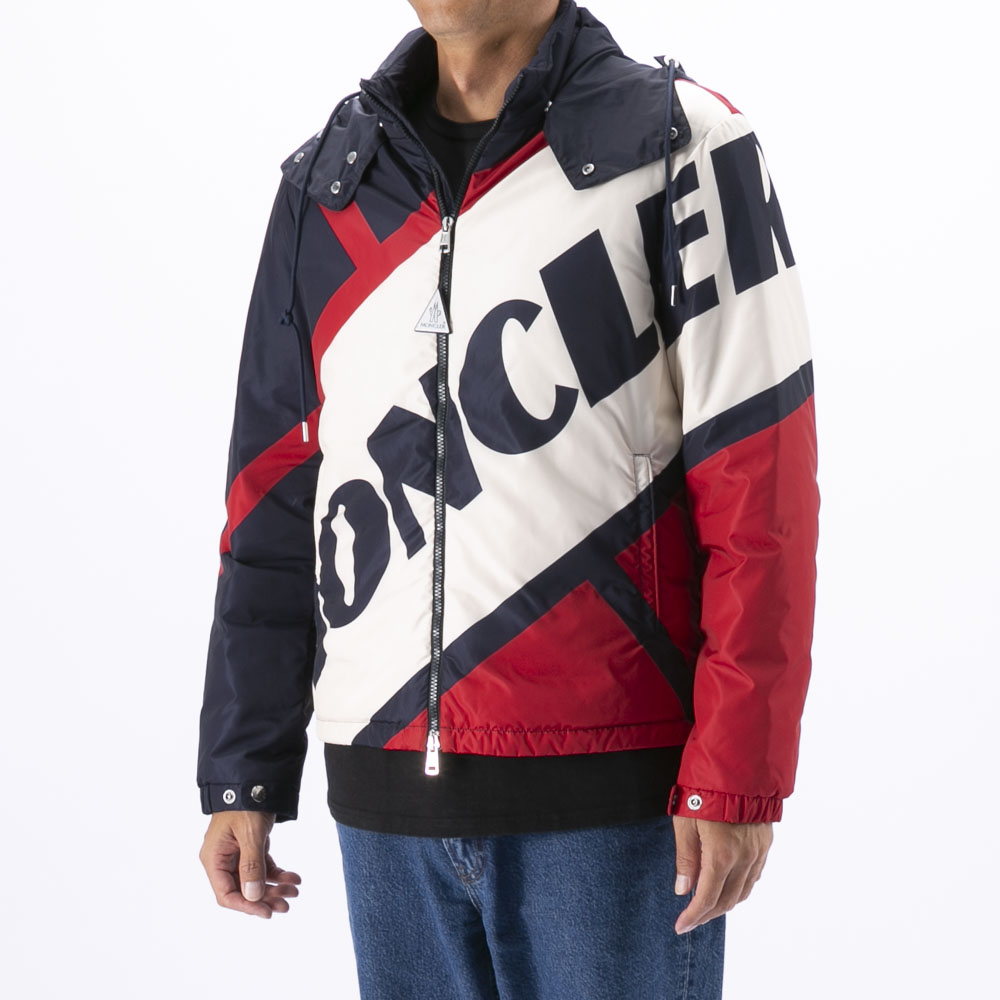モンクレール MONCLER メンズアウター BERT バート BIGロゴ フーデッド ダウンジャケット【FITHOUSE ONLINE SHOP】