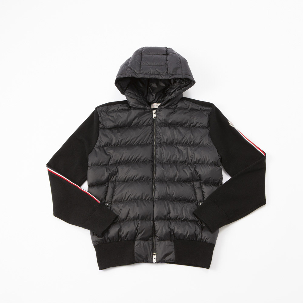 モンクレール MONCLER メンズアウター 袖ニット 身頃ダウン フード付き 9B000.08.M1131【FITHOUSE ONLINE SHOP】