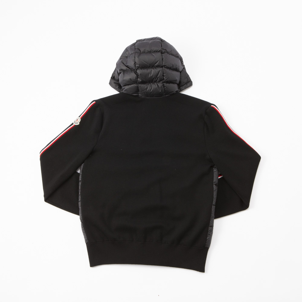 モンクレール MONCLER メンズアウター 袖ニット 身頃ダウン フード付き 9B000.08.M1131【FITHOUSE ONLINE SHOP】