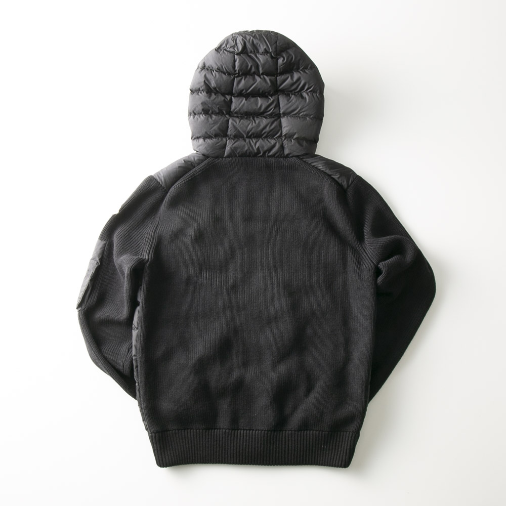 モンクレール MONCLER メンズアウター 袖ニット 身頃ダウン フード付き 前ZIP 9B508.00. A9340【FITHOUSE ONLINE SHOP】