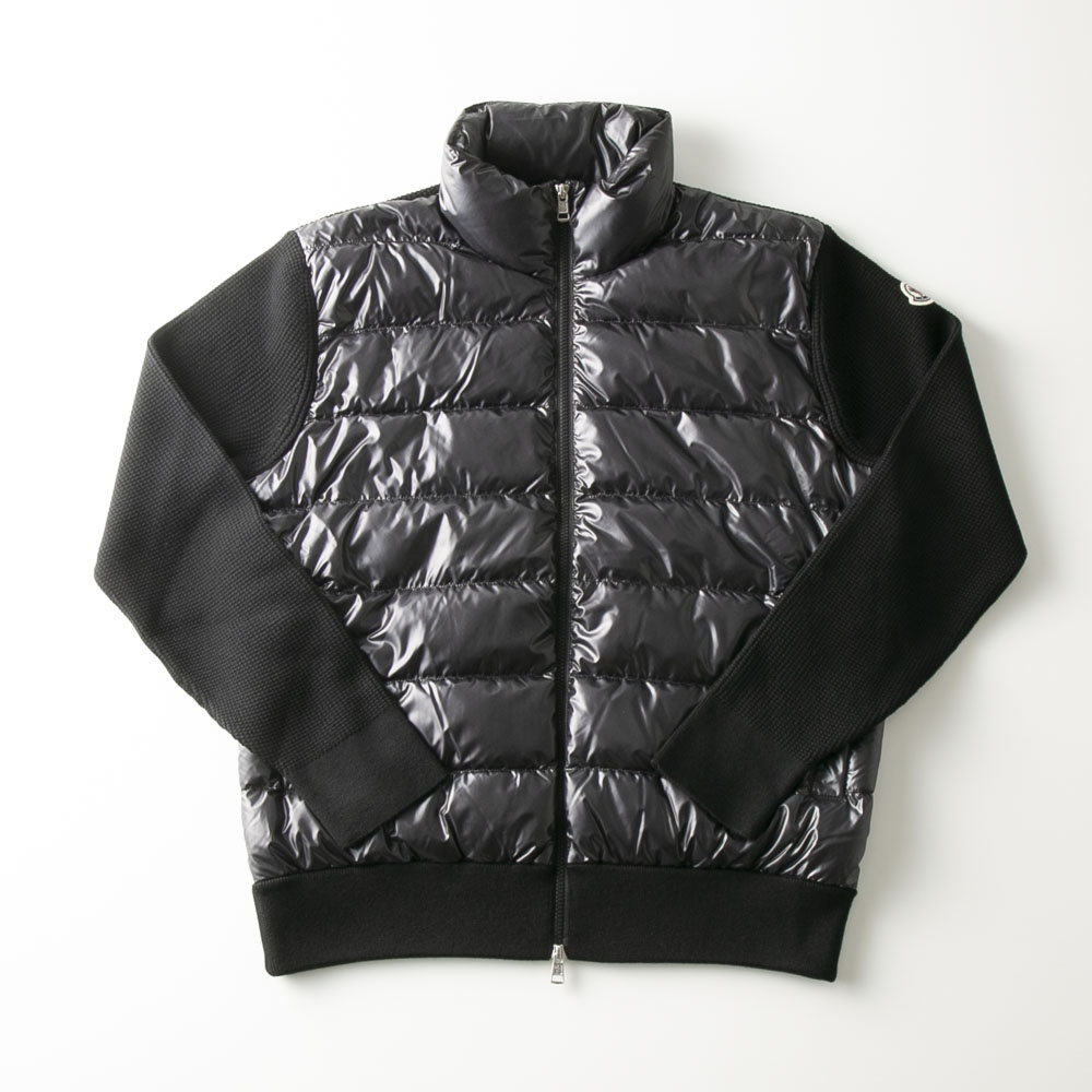 モンクレール MONCLER メンズアウター 前パディング入り フード付き ニット&カーディガン 9B000.11.M1311【FITHOUSE ONLINE SHOP】