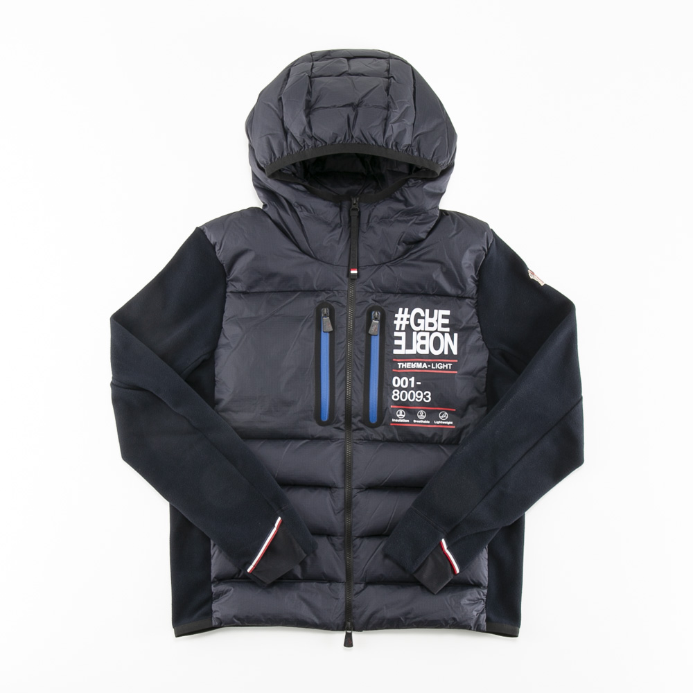 モンクレール MONCLER メンズアウター 身頃ダウン 袖フリース素材 GRENOBLE 8G000.35.80093【FITHOUSE ONLINE SHOP】