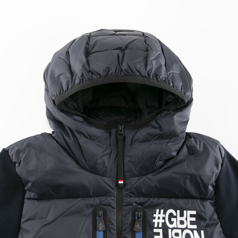 モンクレール MONCLER メンズアウター 身頃ダウン 袖フリース素材 GRENOBLE 8G000.35.80093【FITHOUSE ONLINE SHOP】