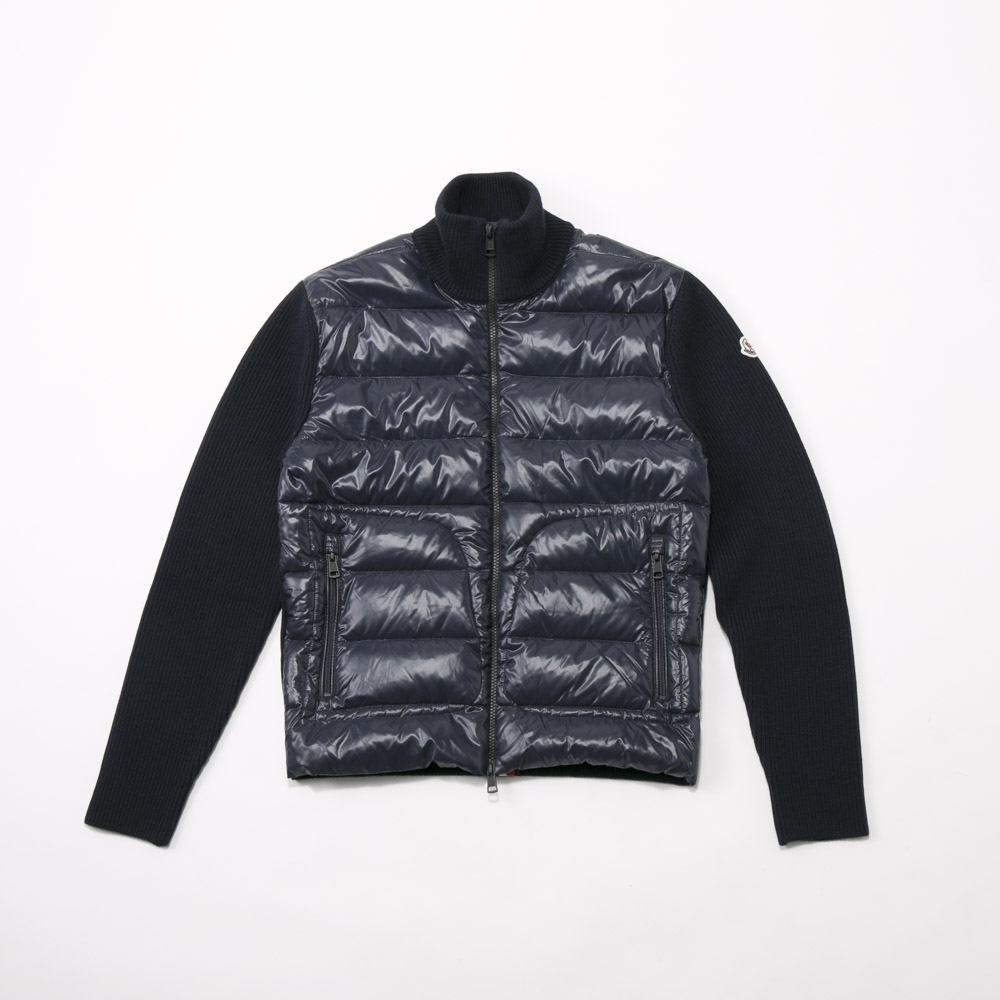 モンクレール Moncler メンズアウター ｍ袖ニットダウンコンビ