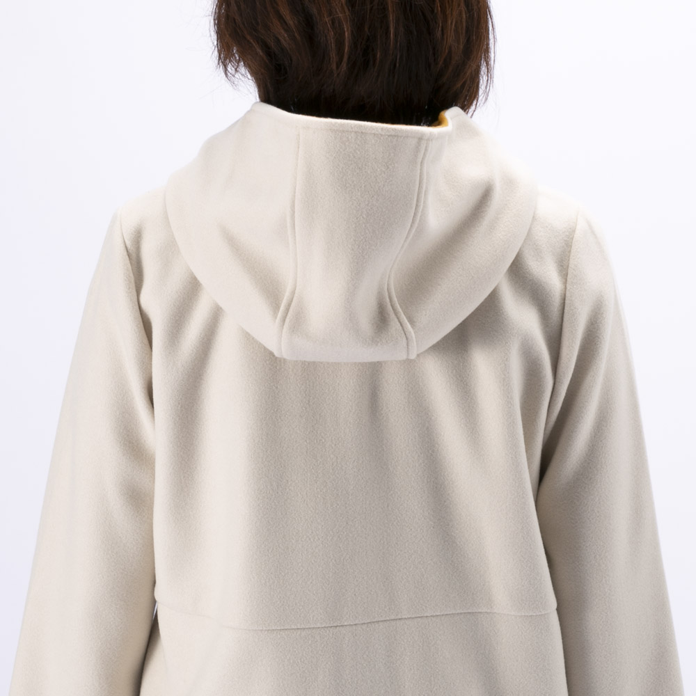 ノアジェ NOA-GE レディースアウター ウール調フェルト配色ジャケット 121-5616-1256/02【FITHOUSE ONLINE SHOP】