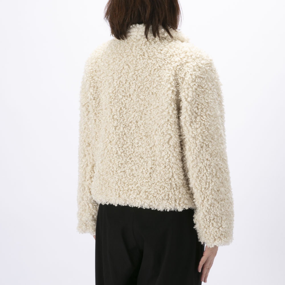 ノアジェ NOA-GE レディースアウター プードルボアジャケット 121-5599-1297/02【FITHOUSE ONLINE SHOP】