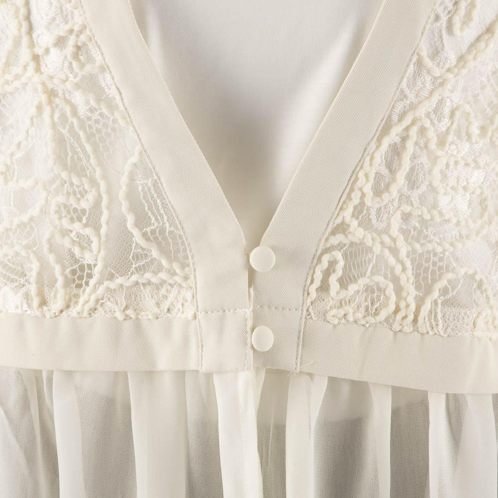 バントロア vingtrois レースドッキングジレ 293-33240【FITHOUSE ONLINE SHOP】