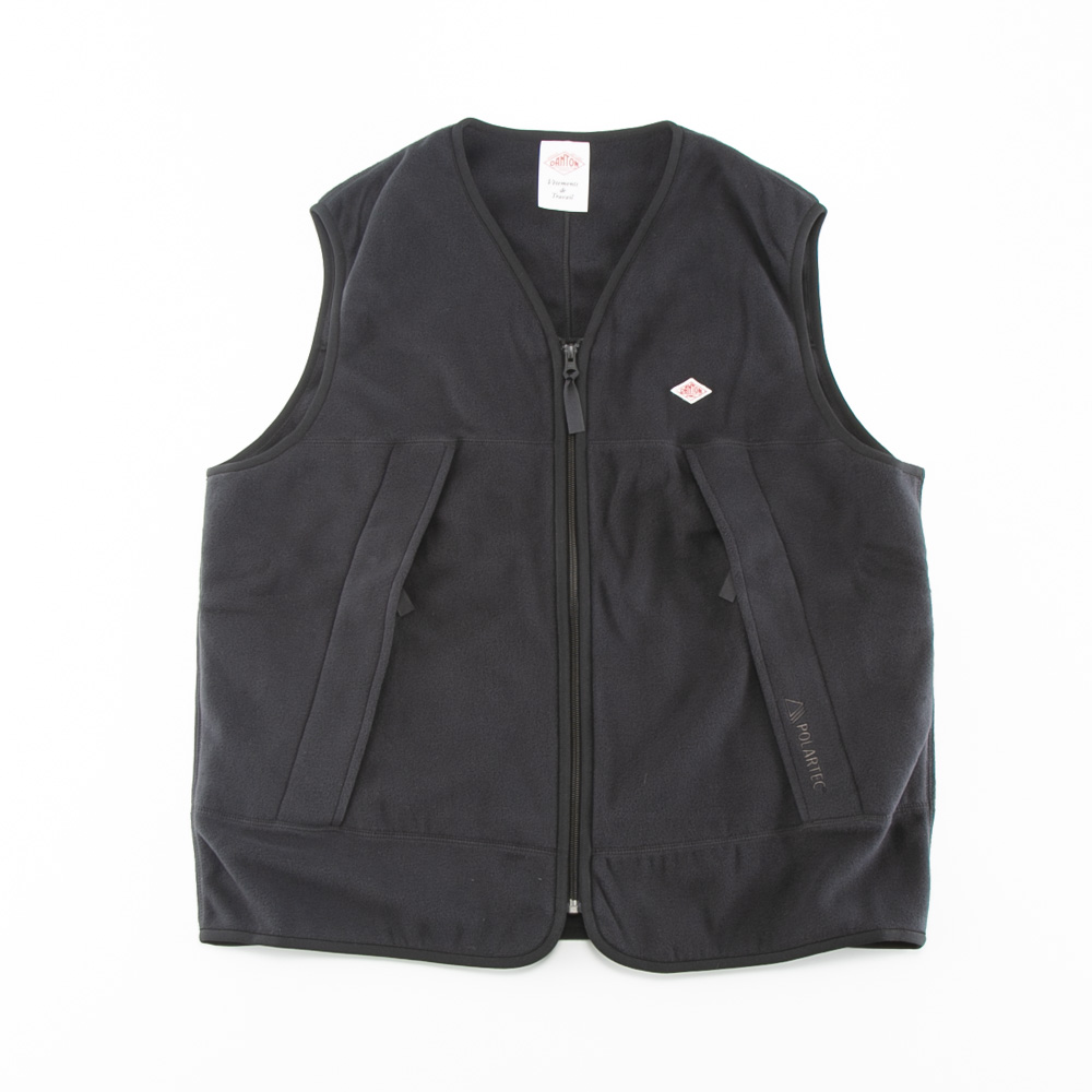 ダントン DANTON メンズトップス POLARTEC FLEECE ZIP VEST DT-A0363【FITHOUSE ONLINE SHOP】