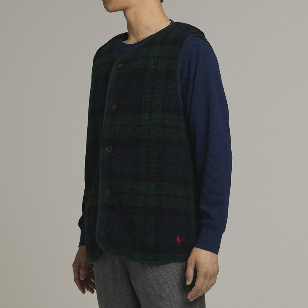 ポロラルフローレン POLO RALPH LAUREN ボアフリースルームベスト RM8-C005【FITHOUSE ONLINE SHOP】
