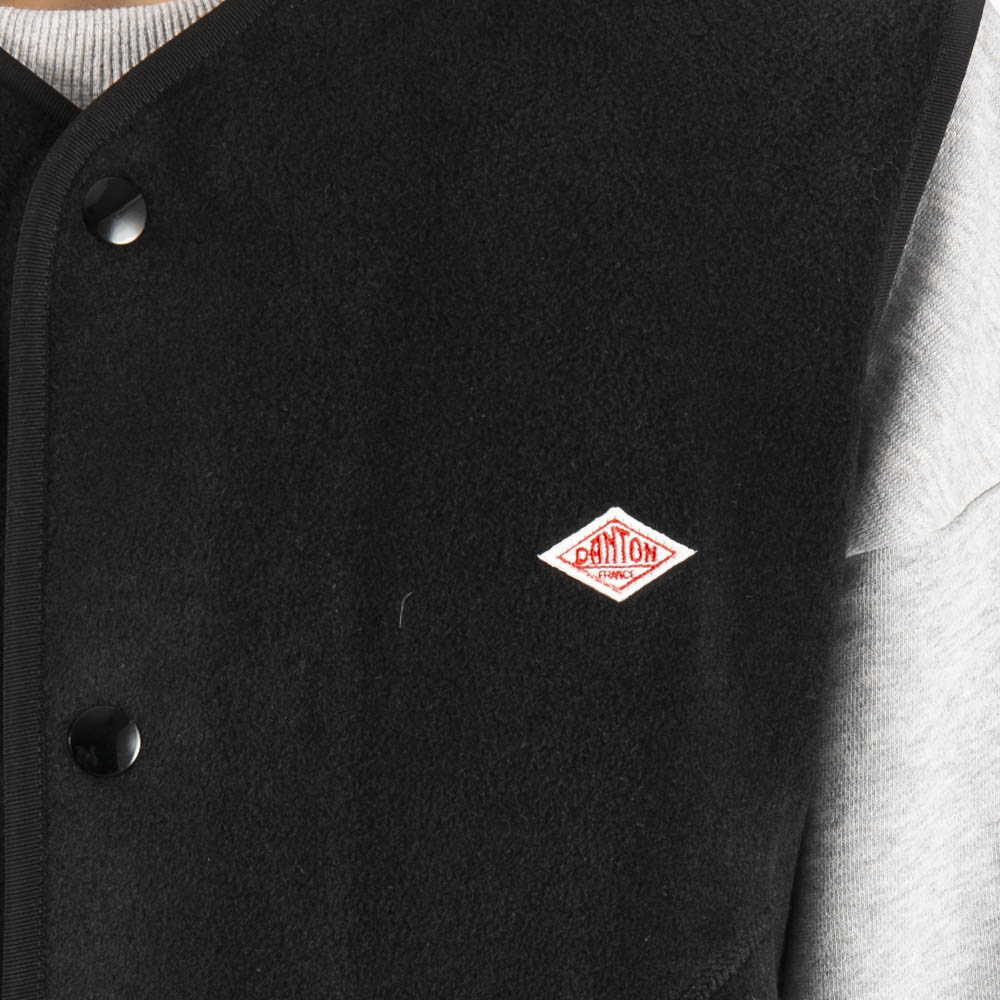 ダントン DANTON レディーストップス FLEECE COLLARLESS VEST DT-A0521【FITHOUSE ONLINE SHOP】
