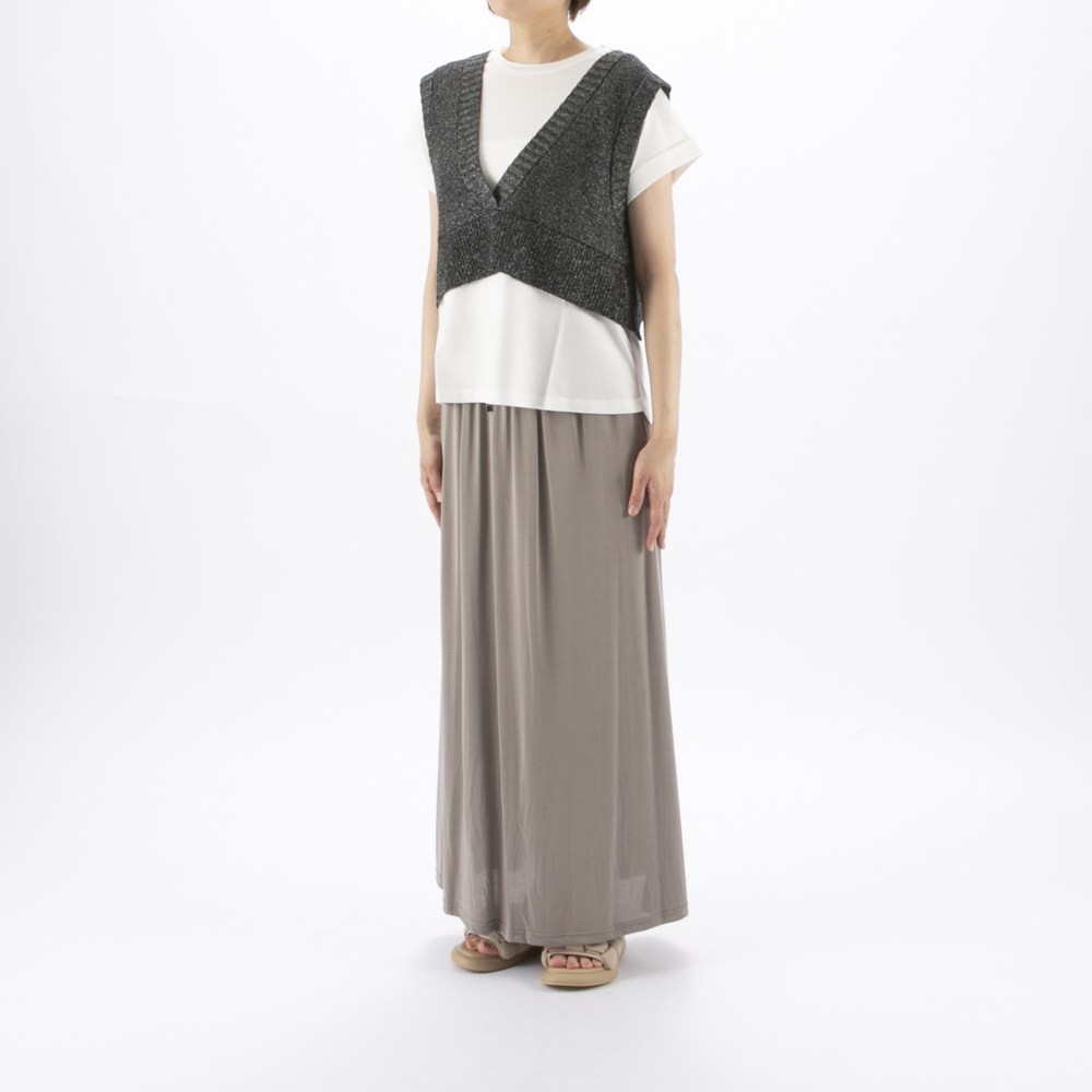 バントロア vingtrois グリッターニットベスチェ 986-13110【FITHOUSE ONLINE SHOP】