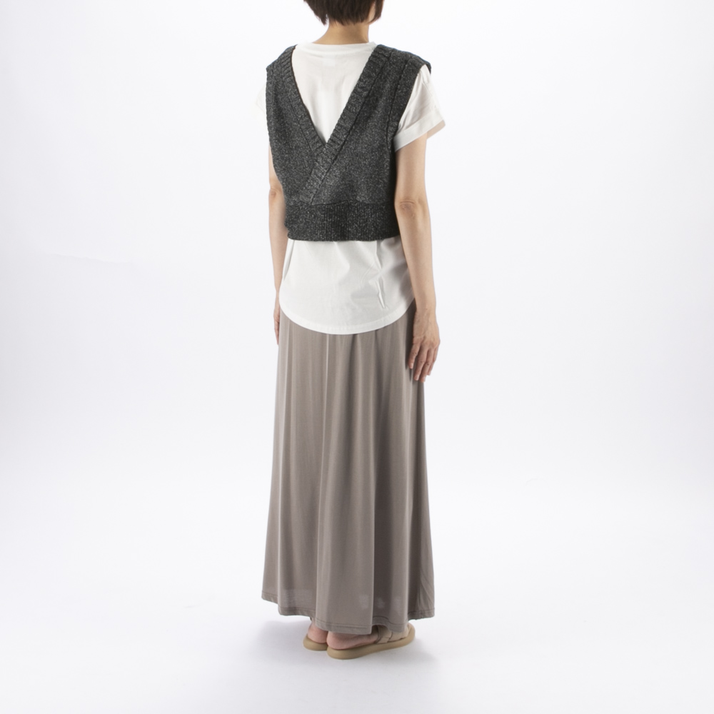 バントロア vingtrois グリッターニットベスチェ 986-13110【FITHOUSE ONLINE SHOP】