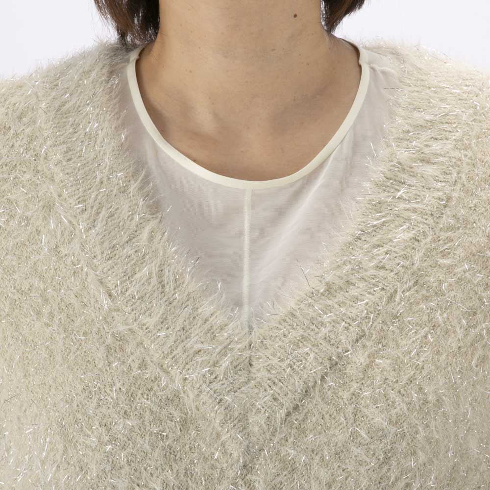 バントロア vingtrois ソフトラメシャギーベスト 986-14004【FITHOUSE ONLINE SHOP】
