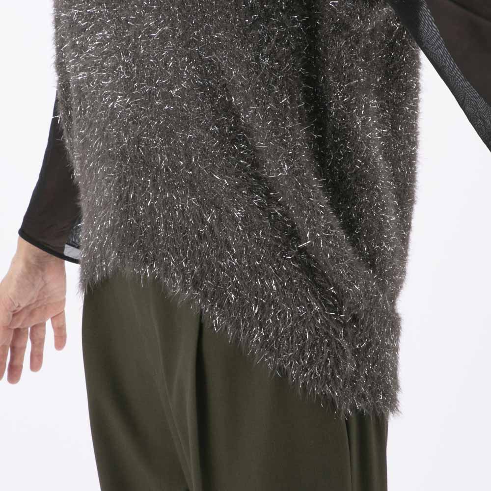 バントロア vingtrois ソフトラメシャギーベスト 986-14004【FITHOUSE ONLINE SHOP】