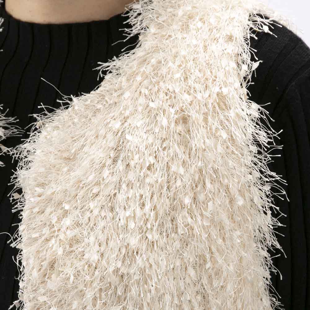 バントロア vingtrois ファンシーヤーンベスト 293-34213【FITHOUSE ONLINE SHOP】