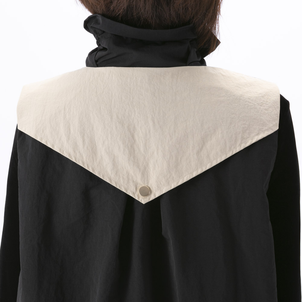バントロア vingtrois ボリュームネック配色デザインベスト 922-34212【FITHOUSE ONLINE SHOP】