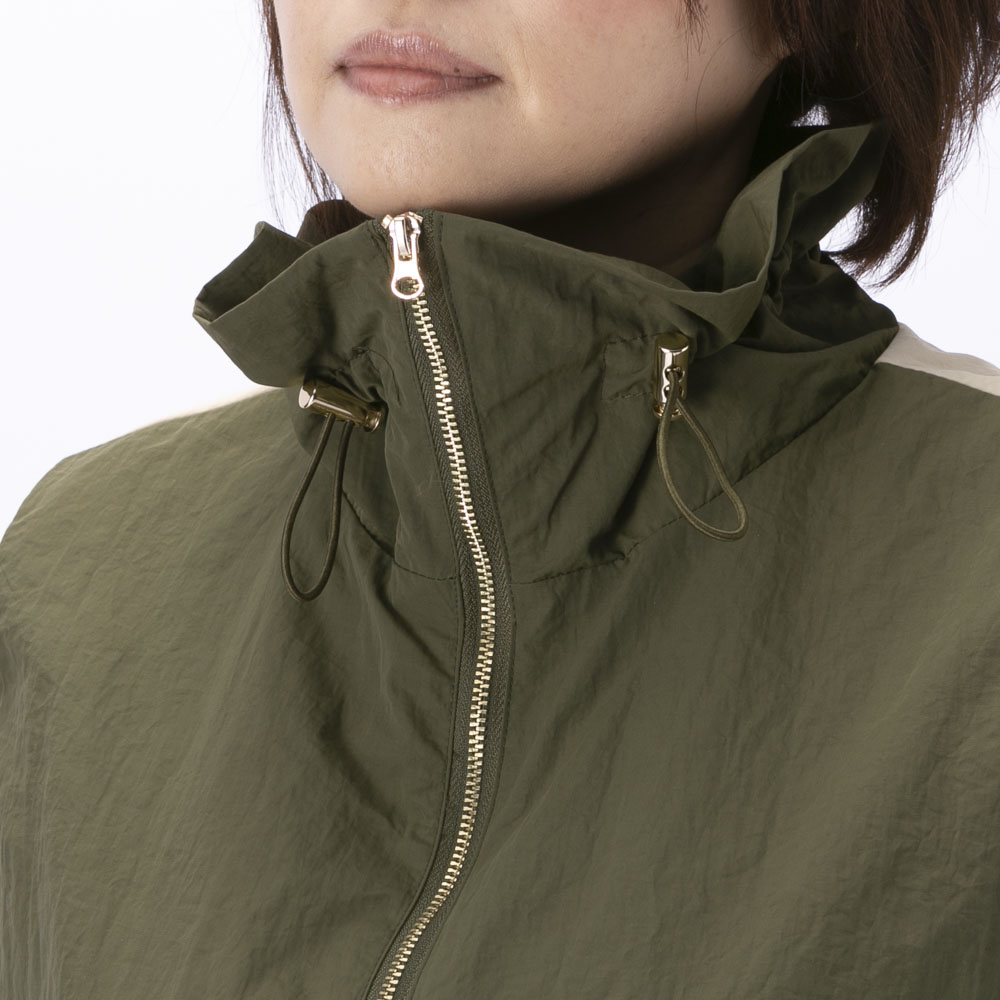 バントロア vingtrois ボリュームネック配色デザインベスト 922-34212【FITHOUSE ONLINE SHOP】