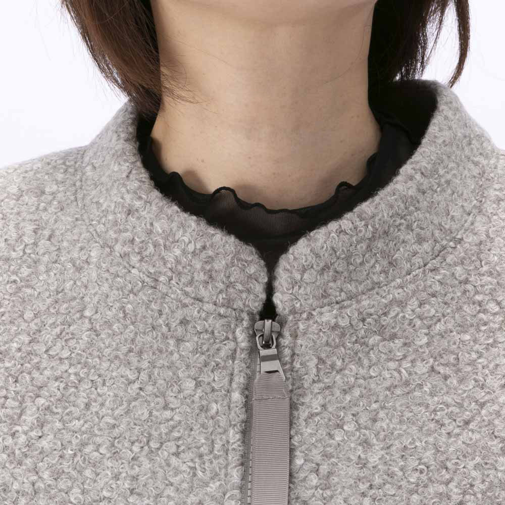 ノアジェ NOA-GE レディーストップス ボア使いベスト 127-5501-9564/04【FITHOUSE ONLINE SHOP】