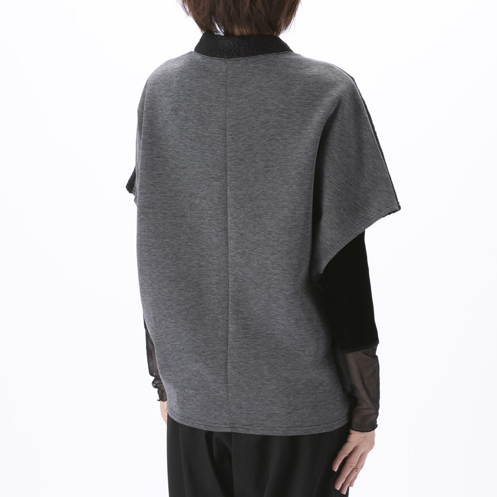 ノアジェ NOA-GE レディーストップス ボア使いベスト 127-5501-9564/79【FITHOUSE ONLINE SHOP】