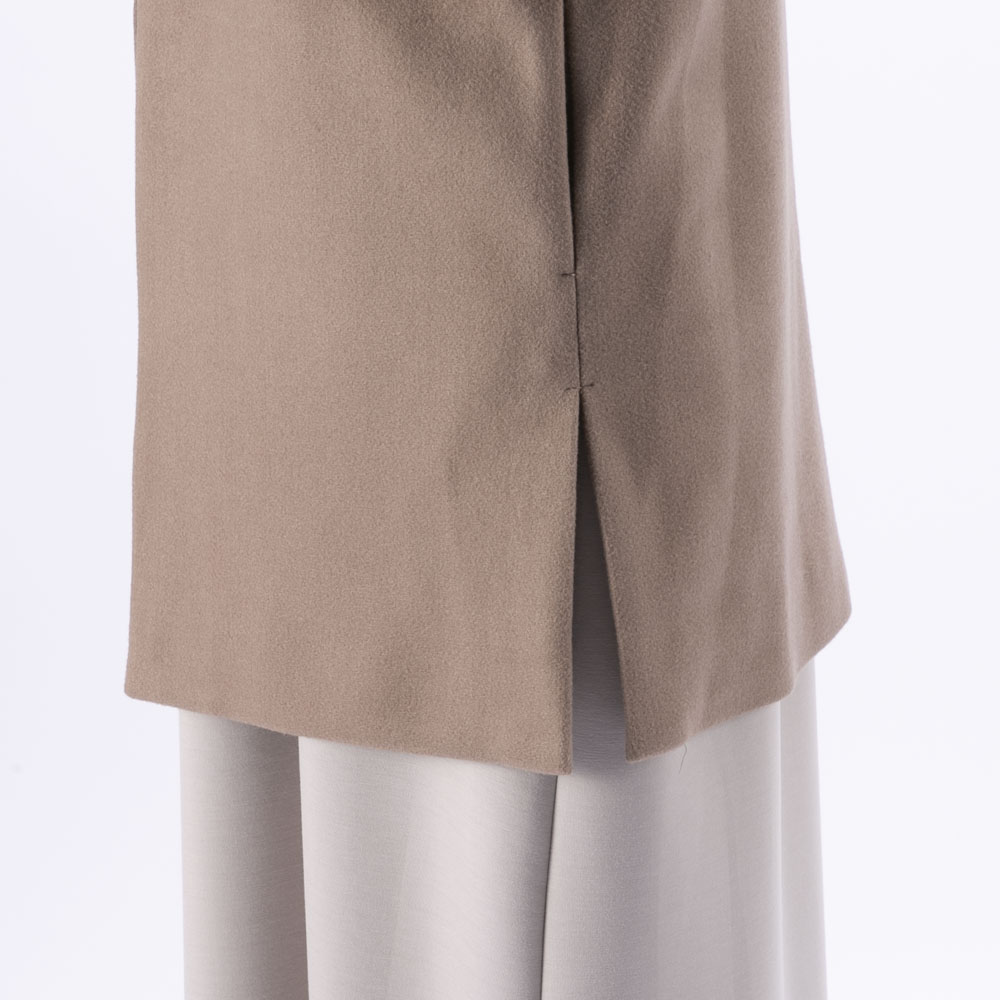 ノアジェ NOA-GE レディーストップス ウールライクフェルト×エコファーベスト 121-5616-3892/61【FITHOUSE ONLINE SHOP】