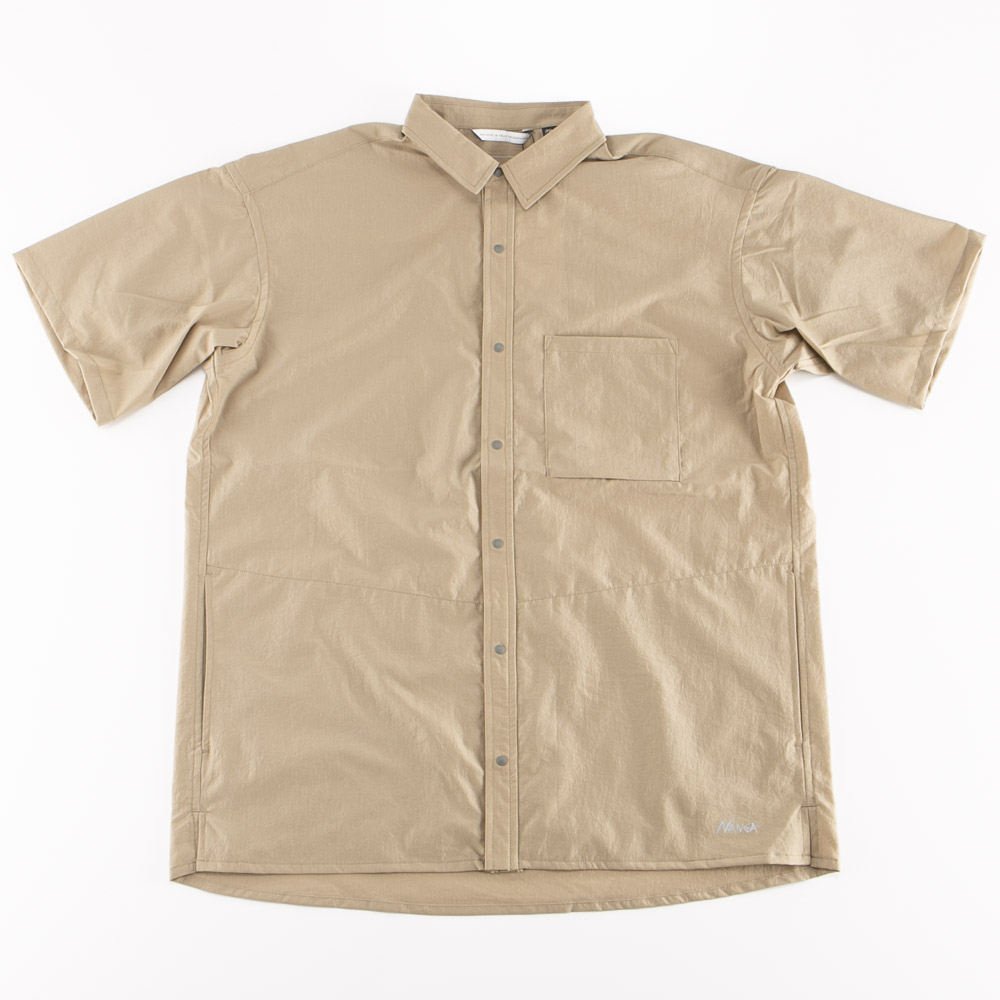 ナンガ NANGA メンズトップス AIR CLOTH COMFY S/S SHIRT NW2211-1H228【FITHOUSE ONLINE SHOP】