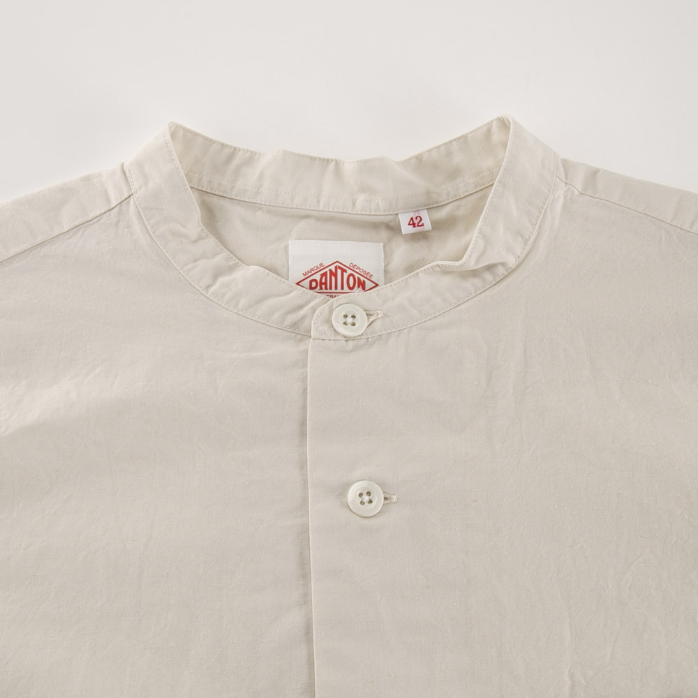 ダントン DANTON メンズトップス BAND COLLAR SHIRT ビッグシルエット バンドカラーシャツ JD-3788 SCL【FITHOUSE ONLINE SHOP】