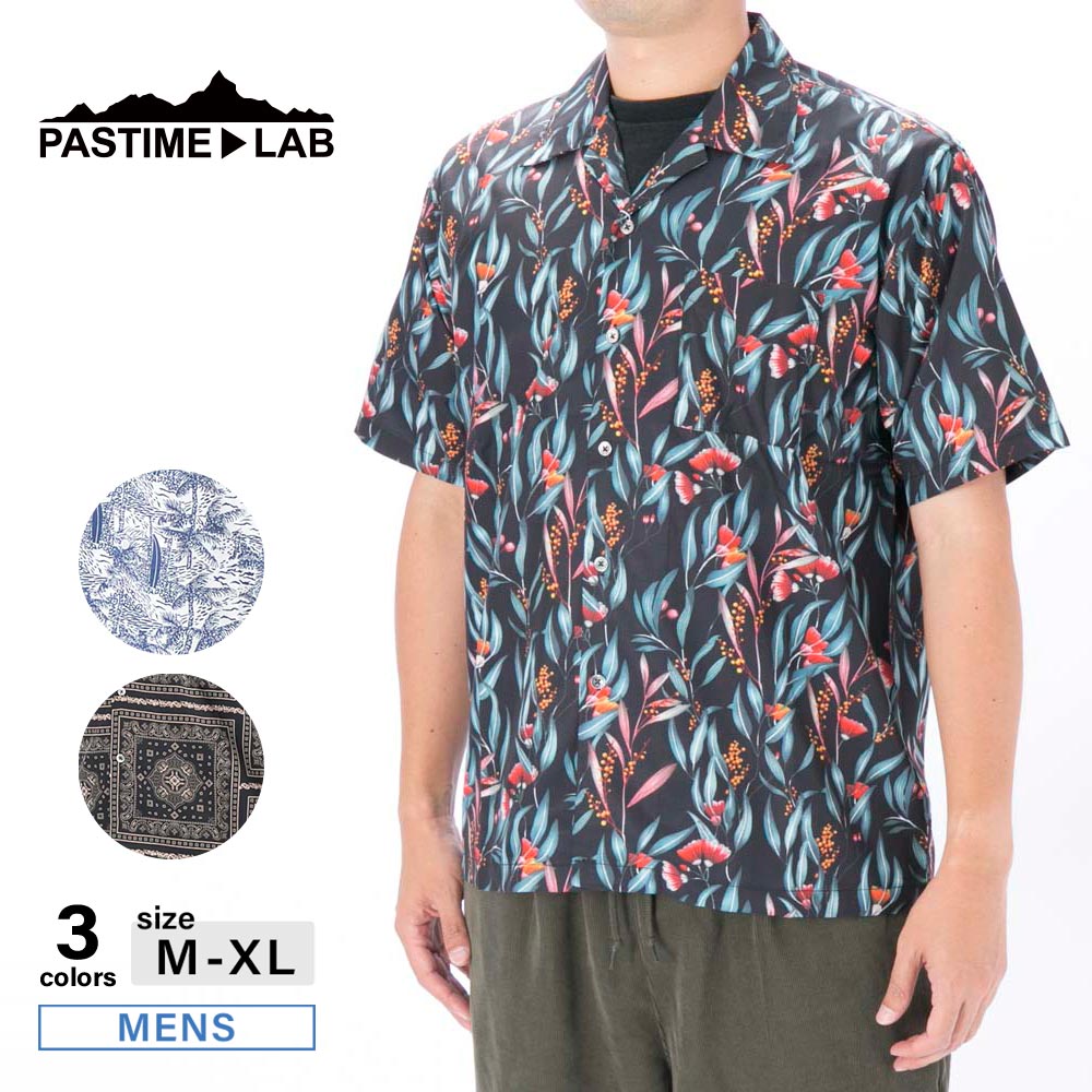 パスタイムラボ PASTIME?LAB メンズトップス 柄シャツ PTL-1-0102【FITHOUSE ONLINE SHOP】