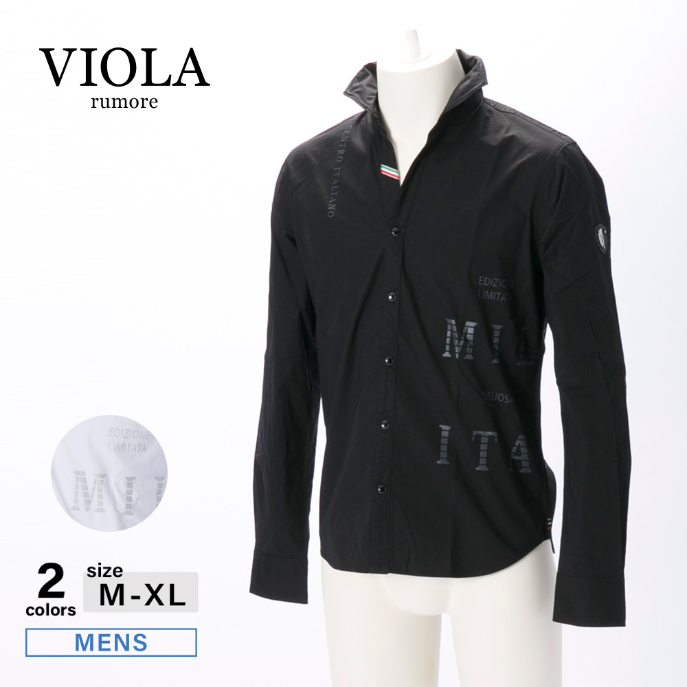 ヴィオラ VIOLA メンズトップス P.T入りシャツ P21300【FITHOUSE ONLINE SHOP】