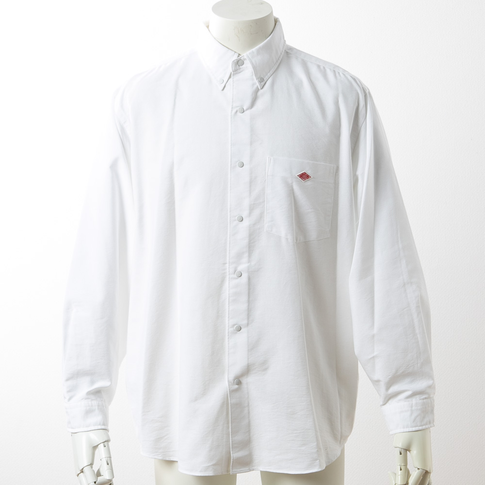 ダントン DANTON メンズトップス シャツ DOT BUTTON B.D SHIRT DT-B0116 CMX【FITHOUSE ONLINE SHOP】