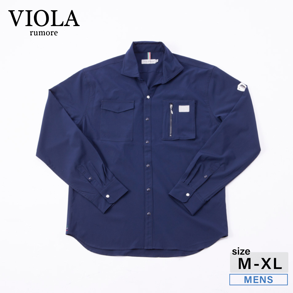 ヴィオラ VIOLA メンズトップス P.T入りシャツ Y42111【FITHOUSE ONLINE SHOP】
