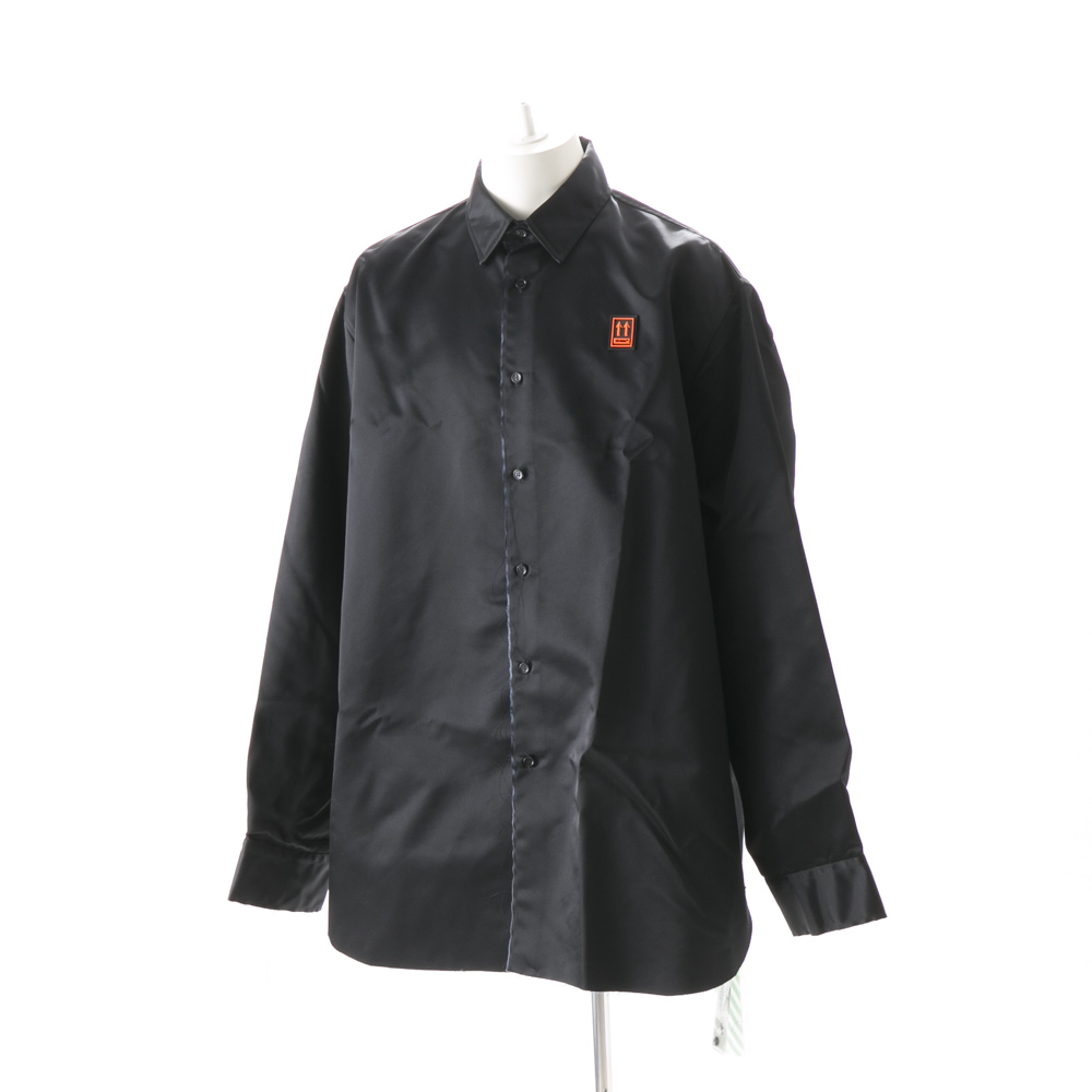 オフホワイト OFF WHITE メンズトップス SCAFFOLDING OVER SHIRT BLACK