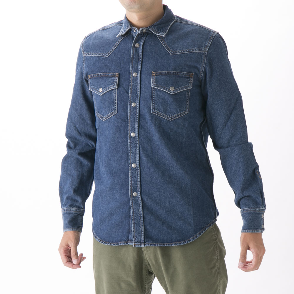 ディーゼル DIESEL メンズトップス D-EAST-P1 CAMICIA A02160/0DBBH【FITHOUSE ONLINE SHOP】