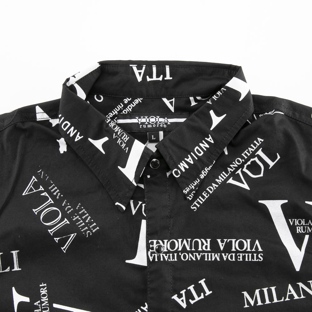 ヴィオラ VIOLA メンズトップス 総柄シャツ Y52122【FITHOUSE ONLINE SHOP】