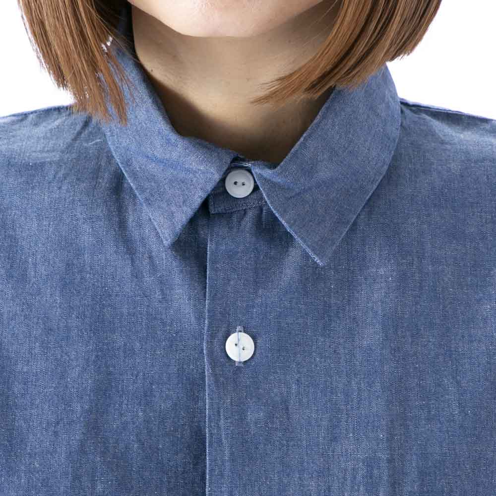 ダントン DANTON レディーストップス WORK SHIRT ワークシャツ DT-B0345 SCA【FITHOUSE ONLINE SHOP】