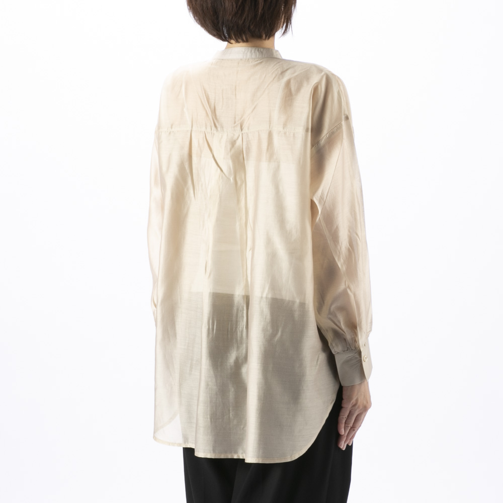 バントロア vingtrois レディーストップス シアーオーバーシャツ 293-33009【FITHOUSE ONLINE SHOP】