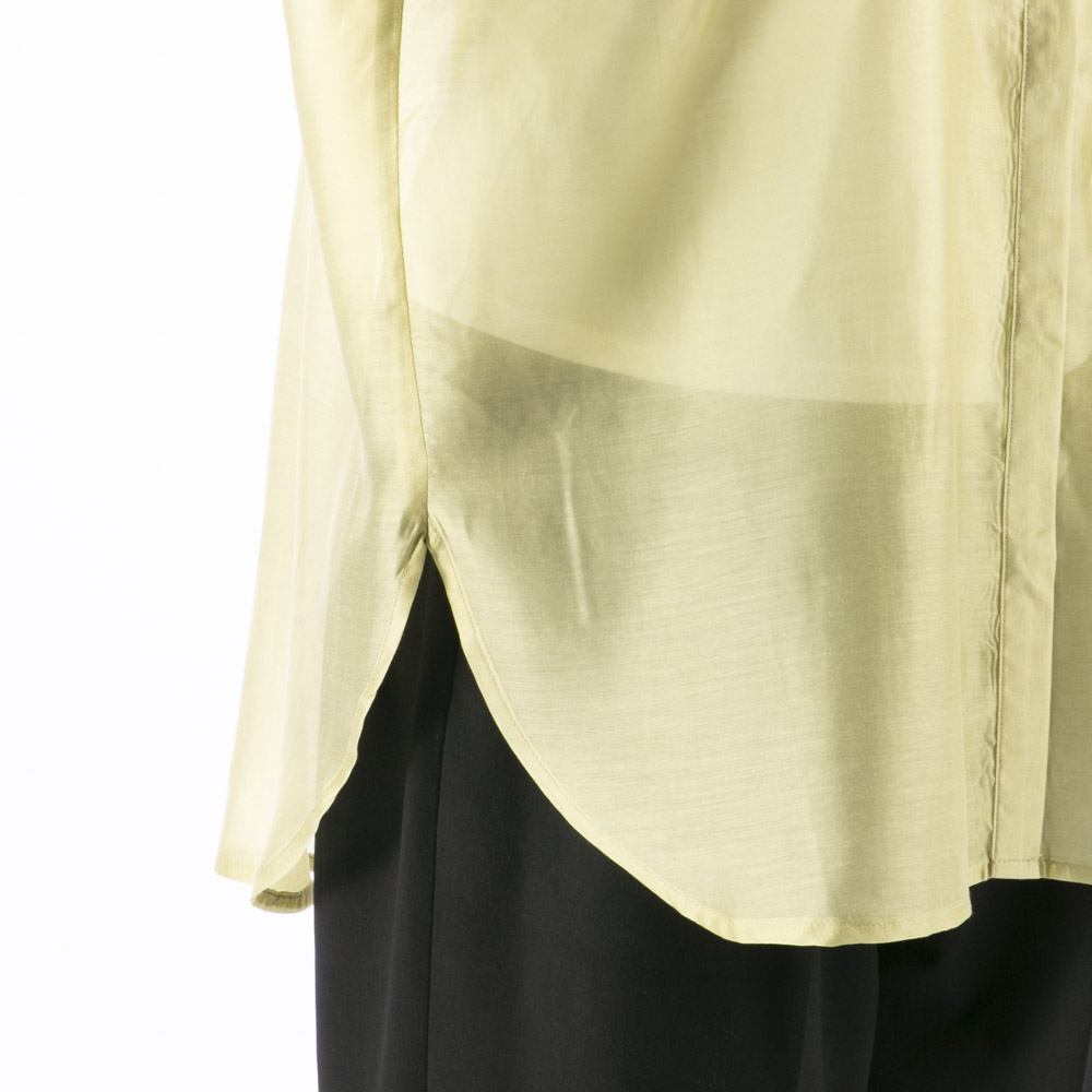 バントロア vingtrois レディーストップス シアーオーバーシャツ 293-33009【FITHOUSE ONLINE SHOP】