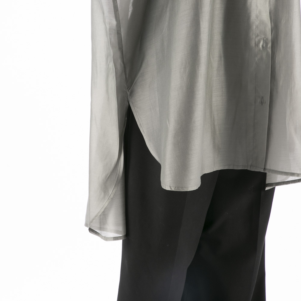 バントロア vingtrois レディーストップス バルーンスリーブオーバーシャツ 293-33137【FITHOUSE ONLINE SHOP】