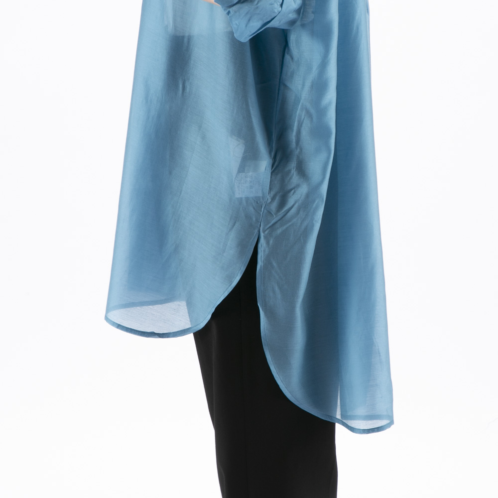バントロア vingtrois レディーストップス バルーンスリーブオーバーシャツ 293-33137【FITHOUSE ONLINE SHOP】