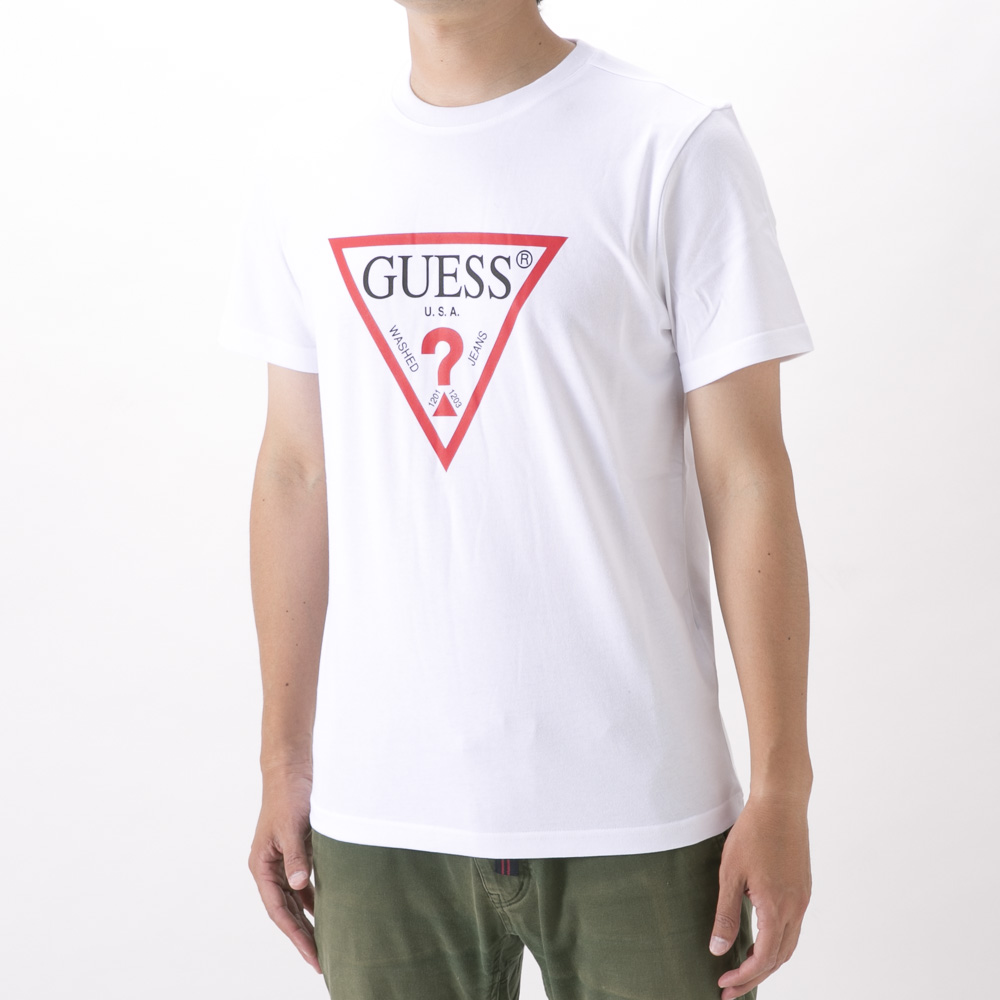 ゲス GUESS トップス トライアングルTシャツ ML2K9405K【FITHOUSE ONLINE SHOP】