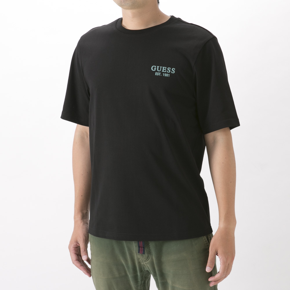 ゲス GUESS トップス 胸ワンポイントロゴTシャツ ML2K8490K【FITHOUSE ONLINE SHOP】