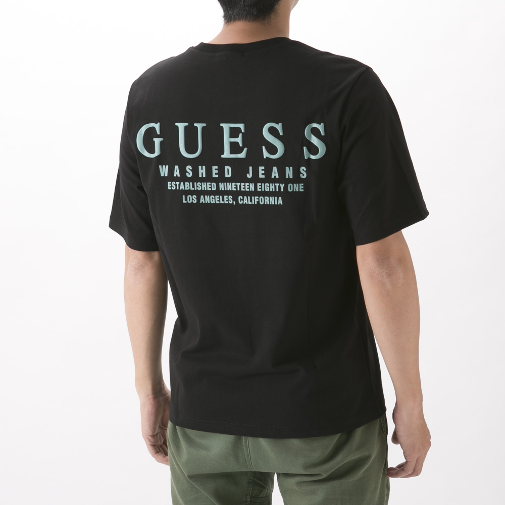 ゲス GUESS トップス 胸ワンポイントロゴTシャツ ML2K8490K【FITHOUSE ONLINE SHOP】