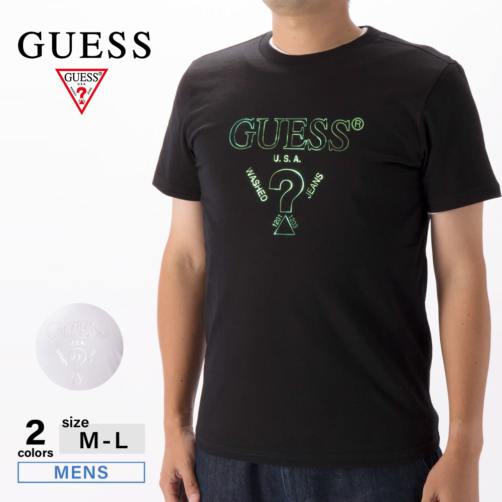 ゲス GUESS メンズトップス S/SLV TEE SHIRT MM2K8409K【FITHOUSE ONLINE SHOP】