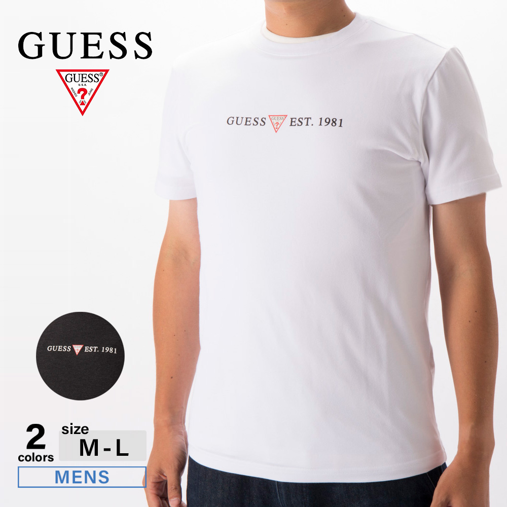 ゲス GUESS メンズトップス S/SLV TEE SHIRT MM2K8432K【FITHOUSE ONLINE SHOP】