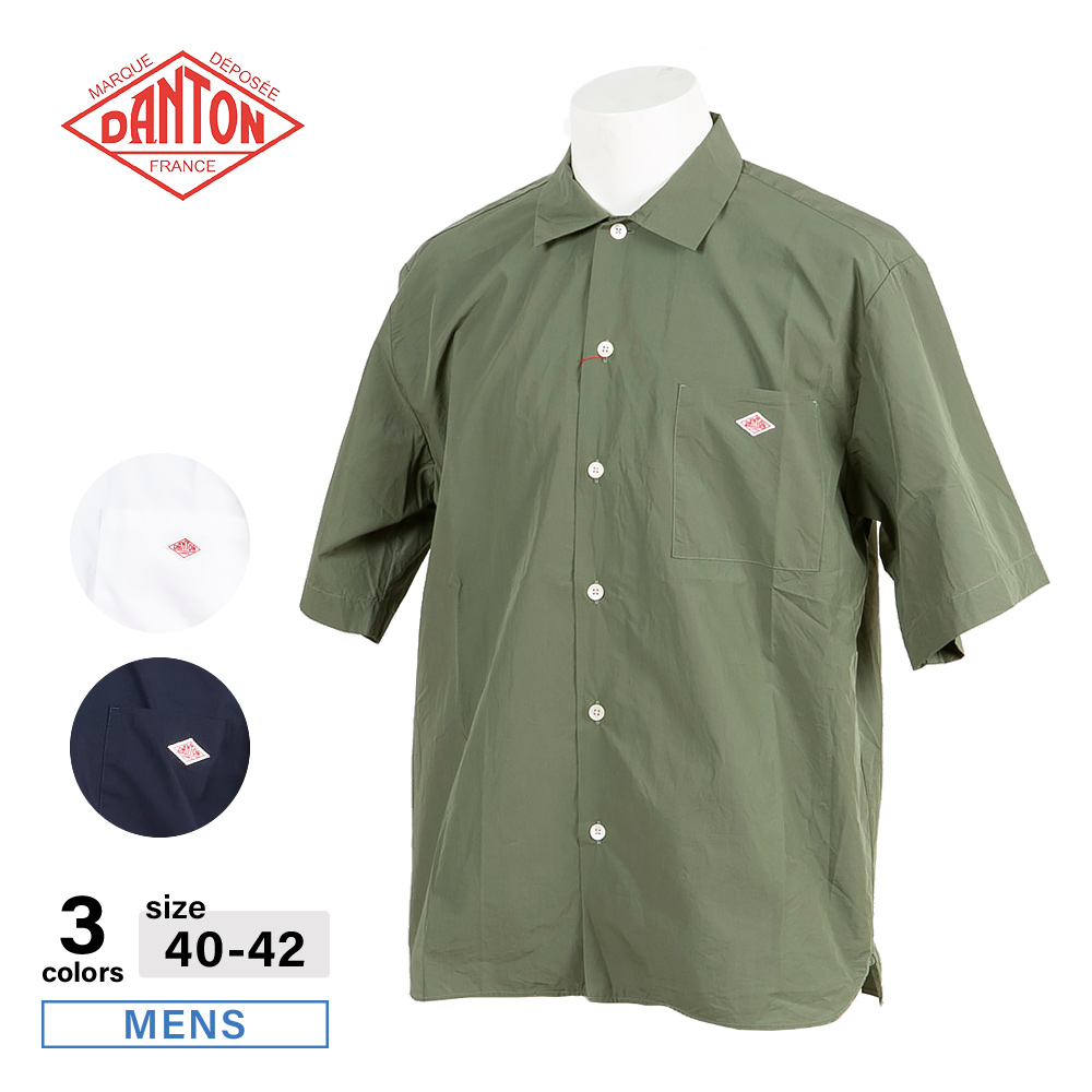 ダントン DANTON メンズトップス WORK SHIRTS S/S DT-B0049MSA【FITHOUSE ONLINE SHOP】