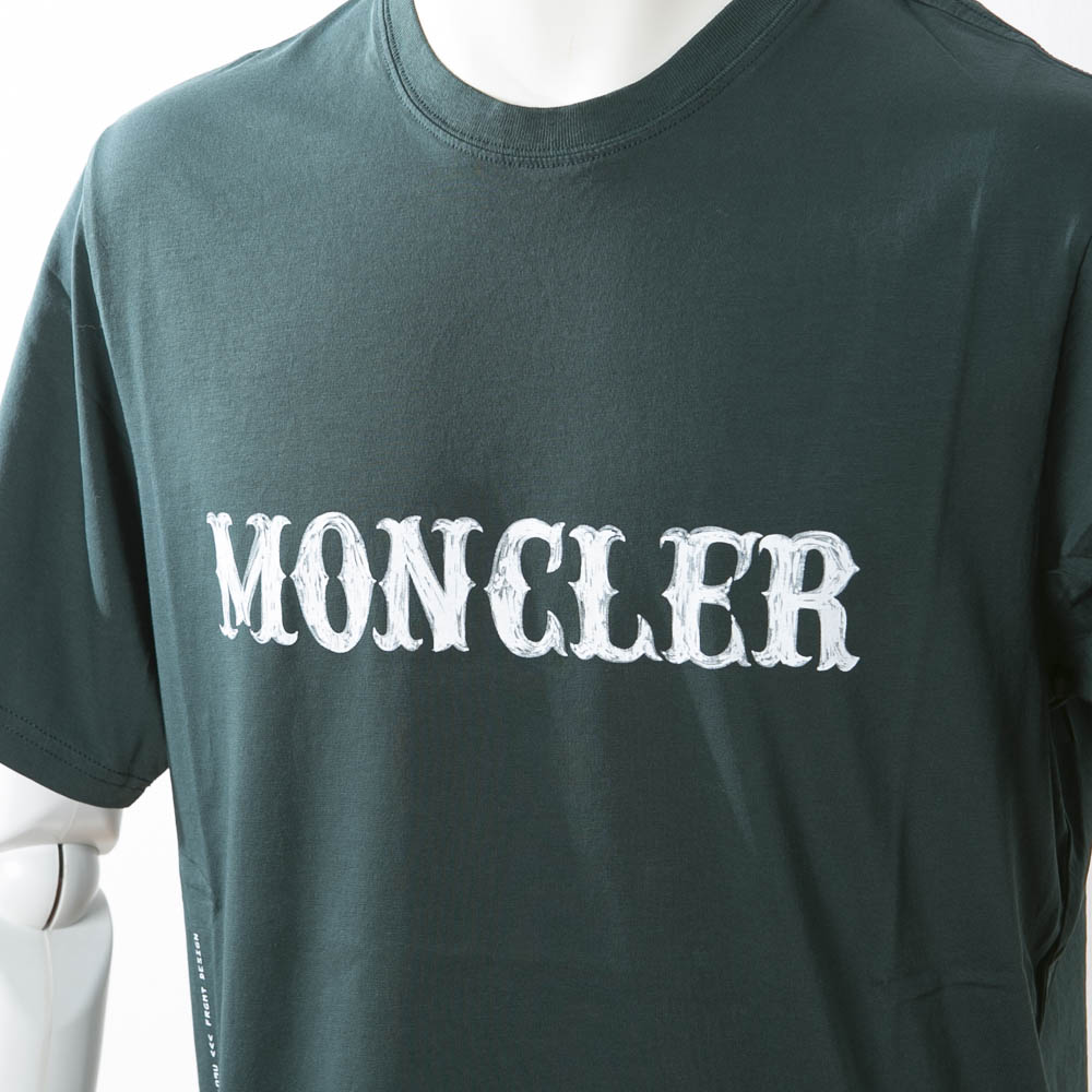 モンクレール MONCLER メンズトップス FRGMT ロゴ 丸首Tシャツ 8C000.01.M2350【FITHOUSE ONLINE SHOP】